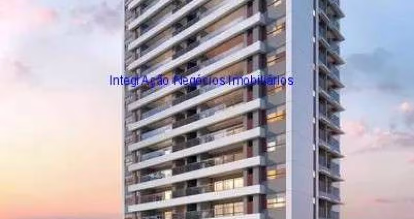 Apartamento 110m², 03 dormitórios (sendo suítes)  04 banheiros e 02 vagas de garagem; (Fotos Ilustrativas).  Condomínio com portaria e segurança