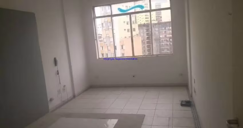 Apartamento 45m², 01 sala, 01 banheiro.  condomínio com segurança.  excelente localização á 2 minutos andando para a estação do metrô anhangabaú