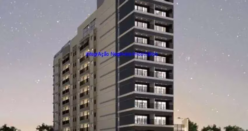 Apartamento studio 43m² 01 dormitório e 01 banheiro; (fotos ilustrativas, entrega prevista para fevereiro/2027).  condomínio comportaria, segurança