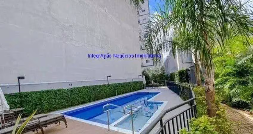 Apartamento studio 28m², 01 dormitório e  01 banheiro.  condomínio com segurança, portaria, piscina, academia, salão de festas e playground.