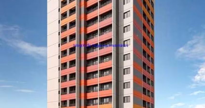 Apartamento Studio 38m², 01 dormitórios e 01 banheiro; (Fotos ilustrativas, previsão de entrega Outubro/2027).  Condomínio com portaria, segurança