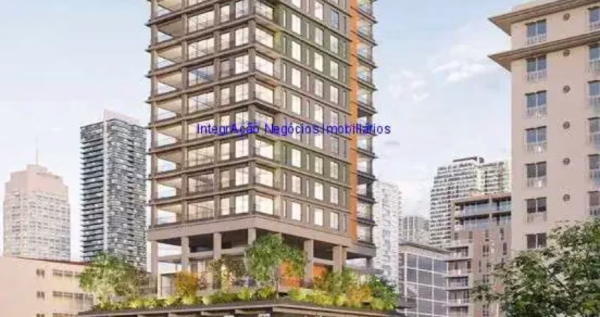 Apartamento studio 47m², 01 dormitório e 01 banheiro; (fotos ilustrativas, entrega prevista para dezembro/2026).  condomínio com portaria, segurança,