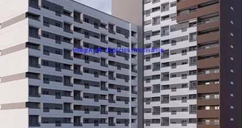 Apartamento 29m², 01 dormitórios e 01 banheiro; ( Fotos ilustrativas, entrega prevista para Dezembro/2025).  Condomínio com portaria, segurança