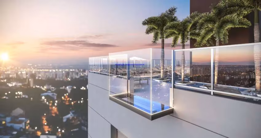 Apartamento 131m², 03 dormitórios (sendo suítes), 04 banheiros e 02 vagas na garagem; (fotos ilustrativas).  condomínio com portaria, segurança