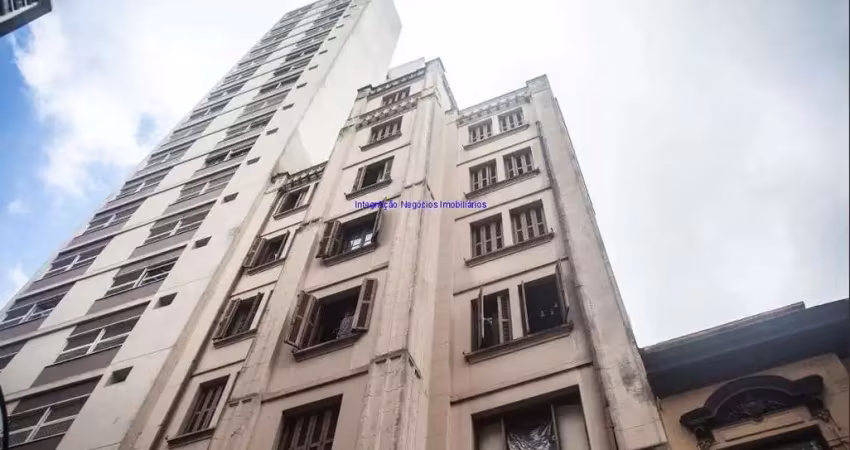 Apartamento 40m², 01 dormitório e 01 banheiro.  condomínio com portaria, segurança 24hrs.  excelente localização