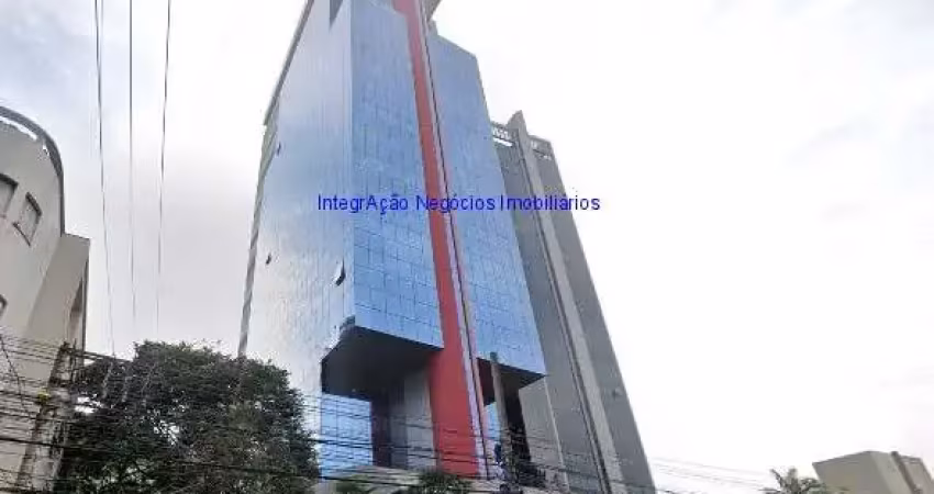 Conjunto comercial 254,53m²,  02 banheiros e 07 vagas na garagem.  condomínio com recepção e segurança.  excelente localização entre as ruas brasília,
