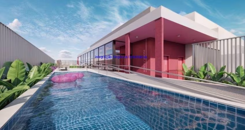 Apartamento Studio 24,63m², 01 dormitório e 01 banheiro; (Fotos ilustrativas entrega prevista para Janeiro/2028).  Condomínio com portaria, segurança