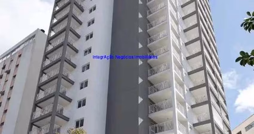 Apartamento Studio 36,74m²,  01 dormitório e 01 banheiro.  Condomínio com Segurança e Portaria, Piscina, churrasqueira, academia, salão de jogos