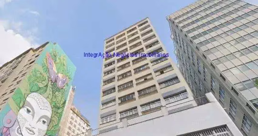 Apartamento 46m², 01 dormitório, 01 banheiro e 01 vaga de garagem.  condomínio com portaria e segurança .  excelente localização