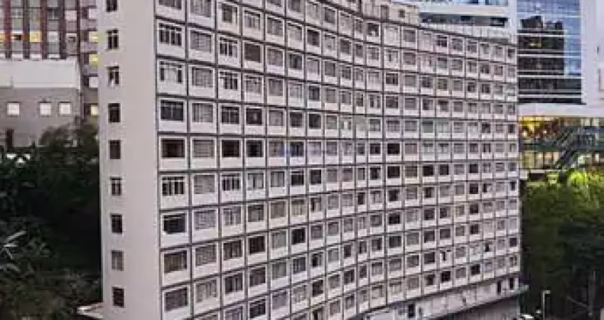 Apartamento studio 35m², 01 dormitório e 01 banheiro.  condomínio com portaria e segurança.  excelente localização