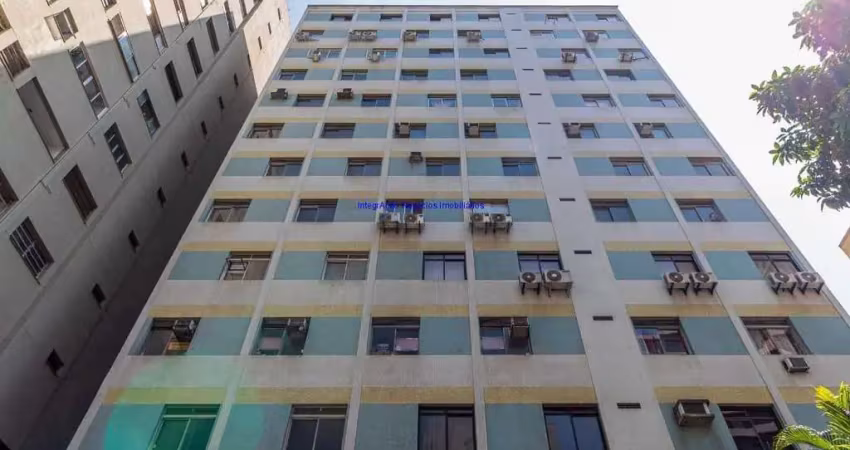 Conjunto comercial 41,44m², 01 sala e 01 banheiro.  condomínio com recepção e segurança.   excelente localização á 9 minutos andando para a estação