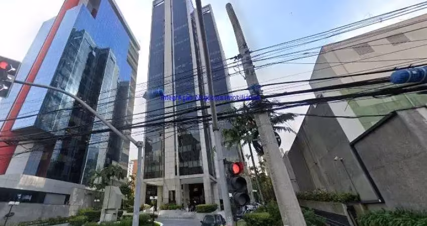 Conjunto comercial 360m², 04 banheiros e 12 vagas de garagem.  condomínio com recepção.   excelente localização entre as ruas tabapuã, brasília