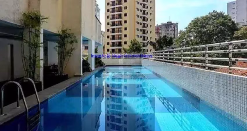 Apartamento 52m², 02 dormitórios, 02 banheiros e 01 vaga na garagem.  condomínio com portaria, segurança 24hrs, piscina, salão de festa, churrasqueira