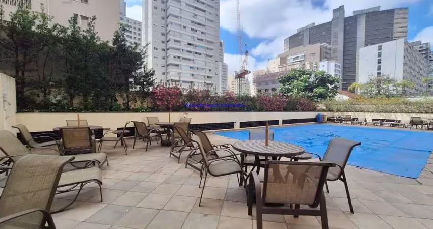 Apartamento 45m², 01 dormitório, 01 banheiro e 01 vaga na garagem.  condomínio com portaria, segurança 24 horas,  piscina aquecida, churrasqueira