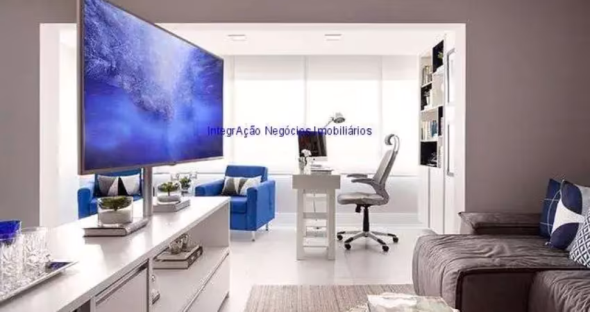 Loft 46m², 01 dormitório, 01 banheiro e 01 vaga na garagem.   condomínio com portaria 24hrs, academia e salão de festa.    excelente localização,