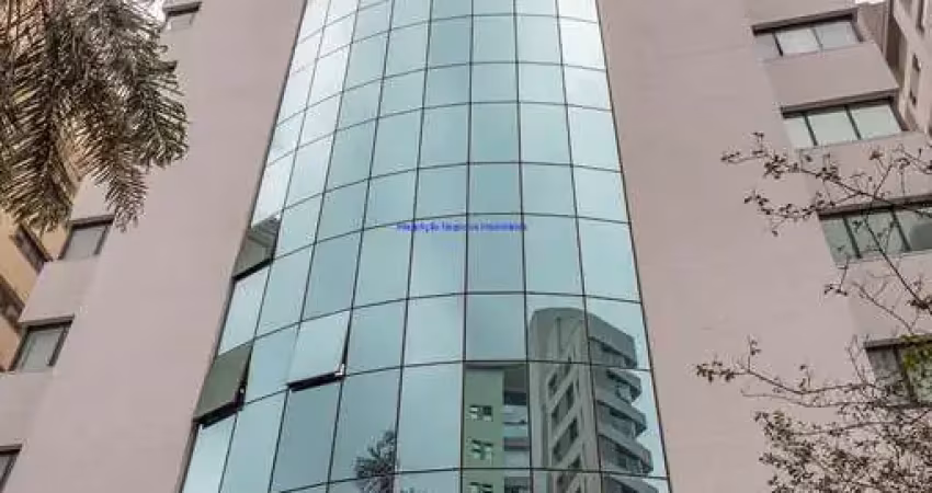 Conjunto comercial 31m², 01 sala, 01 banheiro e 01 vaga na garagem.  condomínio com recepção e segurança.  excelente localização á 4 minutos