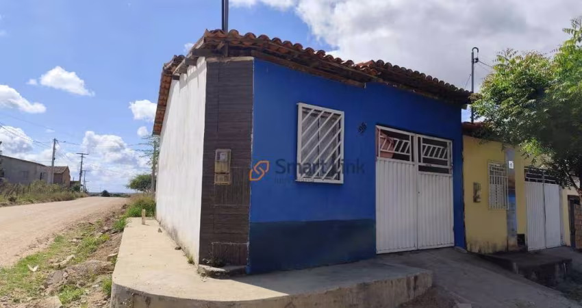Casa com 2 dormitórios à venda, 75 m² por R$ 55.000,00 - Centro - Iaçu/BA
