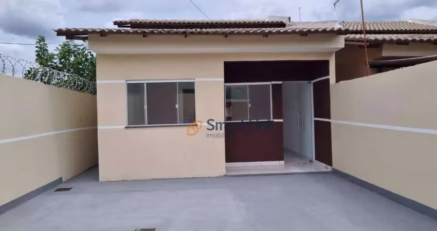Casa com 2 dormitórios à venda, 70 m² por R$ 160.000,00 - Parque Estrela Dalva IX - Luziânia/GO