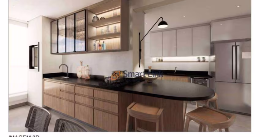 Apartamento com 3 dormitórios à venda, 106 m² por R$ 600.000,00 - Centro - Taubaté/SP
