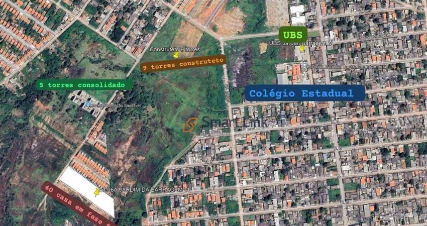 Terreno à venda, 7392 m² por R$ 700.000,00 - Jardim da Barragem Vi - Águas Lindas de Goiás/GO
