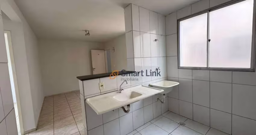 Apartamento com 2 dormitórios à venda, 49 m² por r$ 160.000,00 - jardins roma - uberlândia/mg