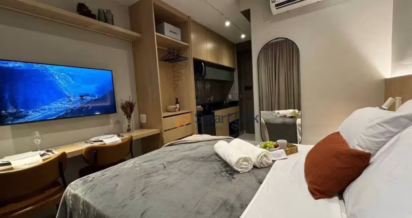 Apartamento com 1 dormitório à venda, 19 m² por r$ 399.500,00 - bela vista - são paulo/sp