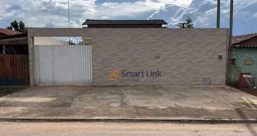 Casa com 2 dormitórios à venda, 60 m² por r$ 140.000,00 - residencial américa do sul - novo gama/go