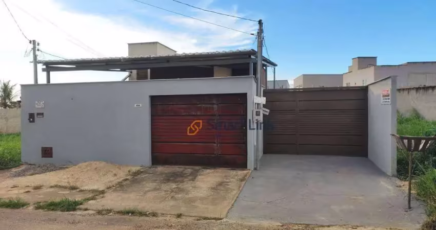 Casa com 2 dormitórios à venda, 60 m² por r$ 245.000,00 - residencial prado - senador canedo/go