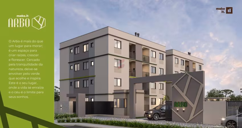 Apartamento com 2 quartos à venda na Rua Clóvis Bevilaqua, 636, Vargem Grande, Pinhais