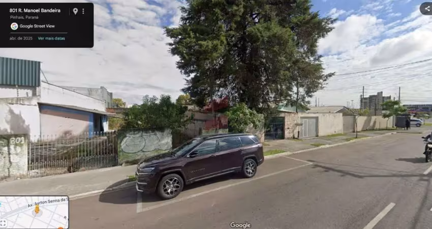 Terreno à venda na Rua Manoel Bandeira, 801, Vargem Grande, Pinhais