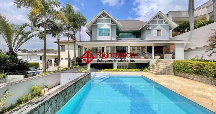 Cond São Paulo II - Casa linda, 4 suítes, piscina, gourmet, condo completo!