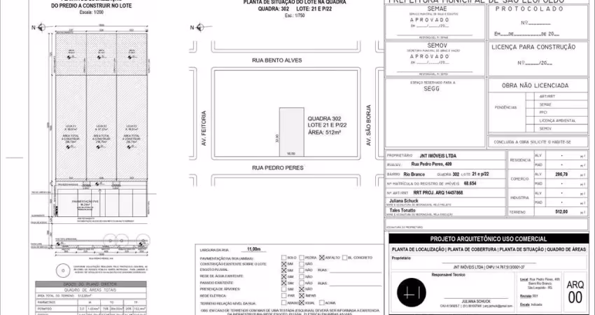 Sala comercial para venda no bairro rio branco em são leopoldo