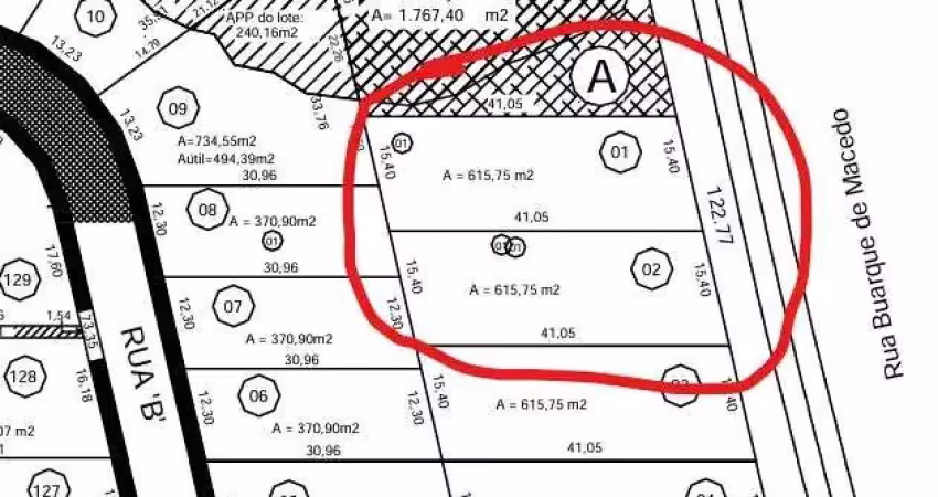 Lote para venda no bairro são valentim em bento gonçalves