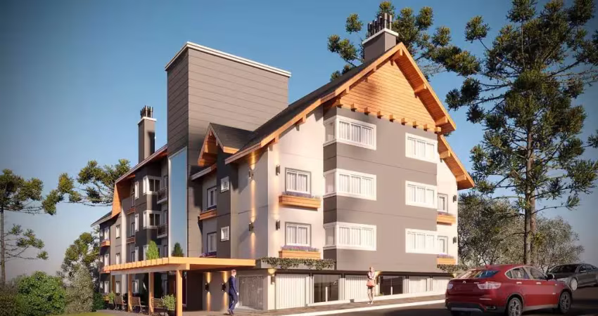 Apartamento 1 quarto sendo 1 suíte para venda no bairro moura em gramado