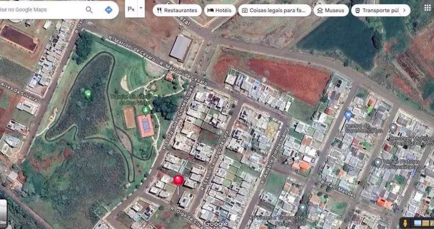 Terreno para venda no bairro altos da boa vista em passo fundo
