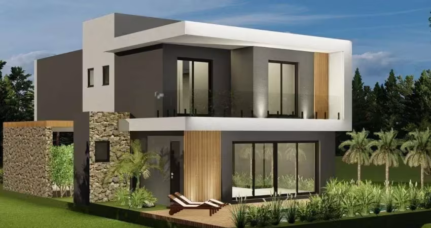 Sobrado duplex 4 quartos sendo 4 suítes para venda no bairro centro em xangri-lá