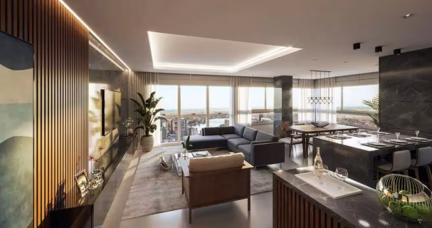 Apartamento 3 quartos sendo 3 suítes para venda no bairro predial em torres