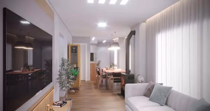 Apartamento 2 quartos sendo 2 suítes para venda no bairro floresta em gramado