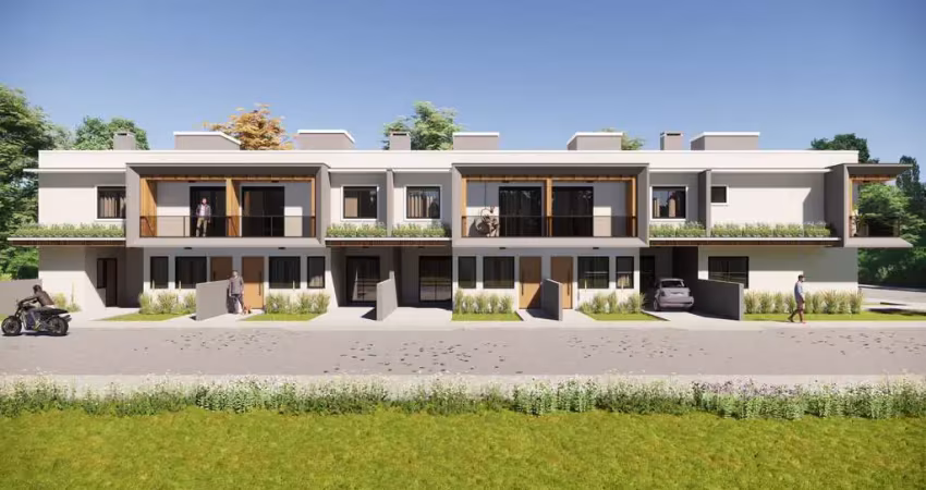 Sobrado duplex 2 quartos sendo 2 suítes para venda no bairro igra sul em torres