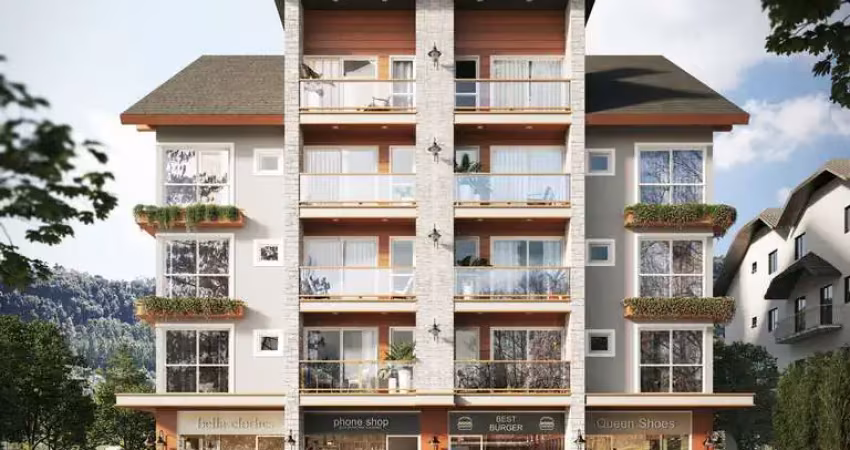 Apartamento 1 quarto sendo 1 suíte para venda no bairro vale das montanhas em gramado