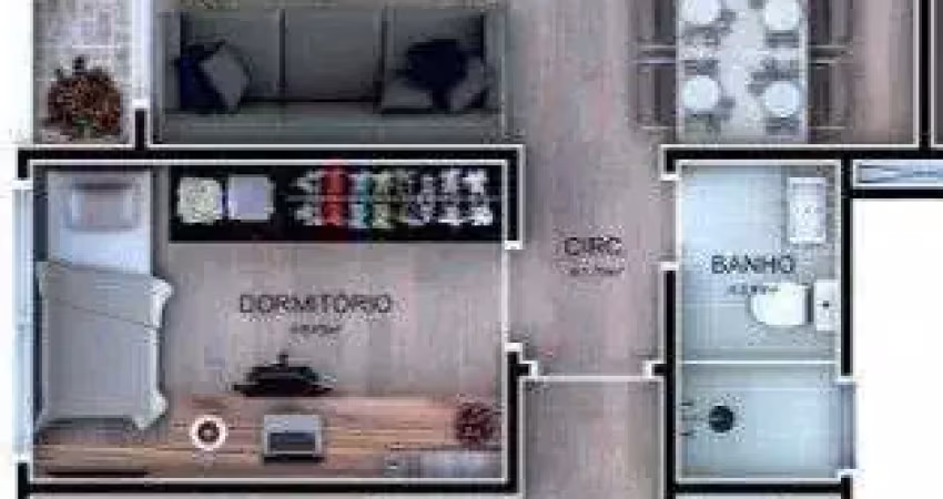 Apartamento 2 quartos sendo 1 suíte para venda no bairro rio branco em caxias do sul