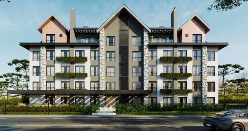 Apartamento 2 quartos sendo 1 suíte para venda no bairro centro em gramado