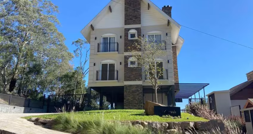 Apartamento cobertura 3 quartos sendo 3 suítes para venda no bairro ipê amarelo em gramado
