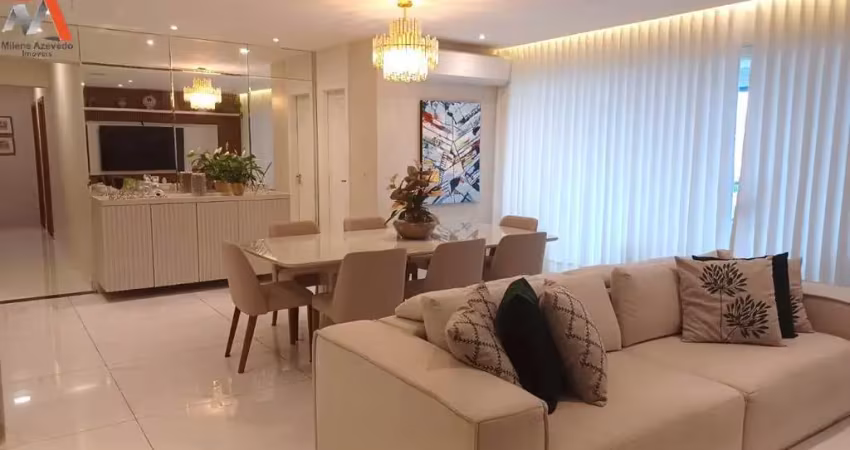 -APARTAMENTO COM 4 SUÍTES NO EDIFÍCIO TORRE DE SAVERNE! -ÁREA PRIVATIVA DE 210M² - 16° ANDAR. -03 VAGAS DE GAGAREM. -NASCENTE.