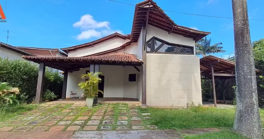 Casa térrea com 4 suítes no condomínio greenville 1! área privativa de 262m².