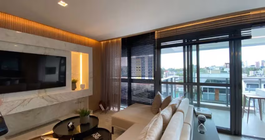 Apartamento NOVO no Água Verde com 2 dormitórios c/ 1 suíte e 2 vagas