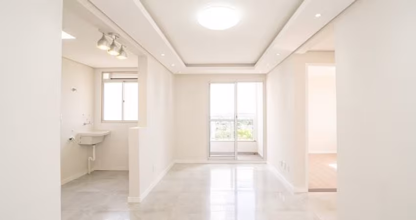 Apartamento NOVO com 2 quartos, 1 vaga, condomínio completo.