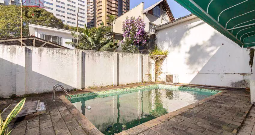 Casa à venda, 473 m² por r$ 2.250.000 - mercês - curitiba/pr