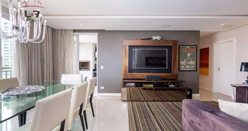 Apartamento com 3 quartos para alugar, 115 m² por r$ 9.837/mês - batel - curitiba/pr