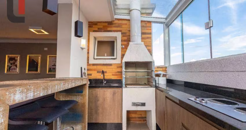 Cobertura com 2 quartos à venda, 118 m² por r$ 920.000 - hugo lange - curitiba/pr